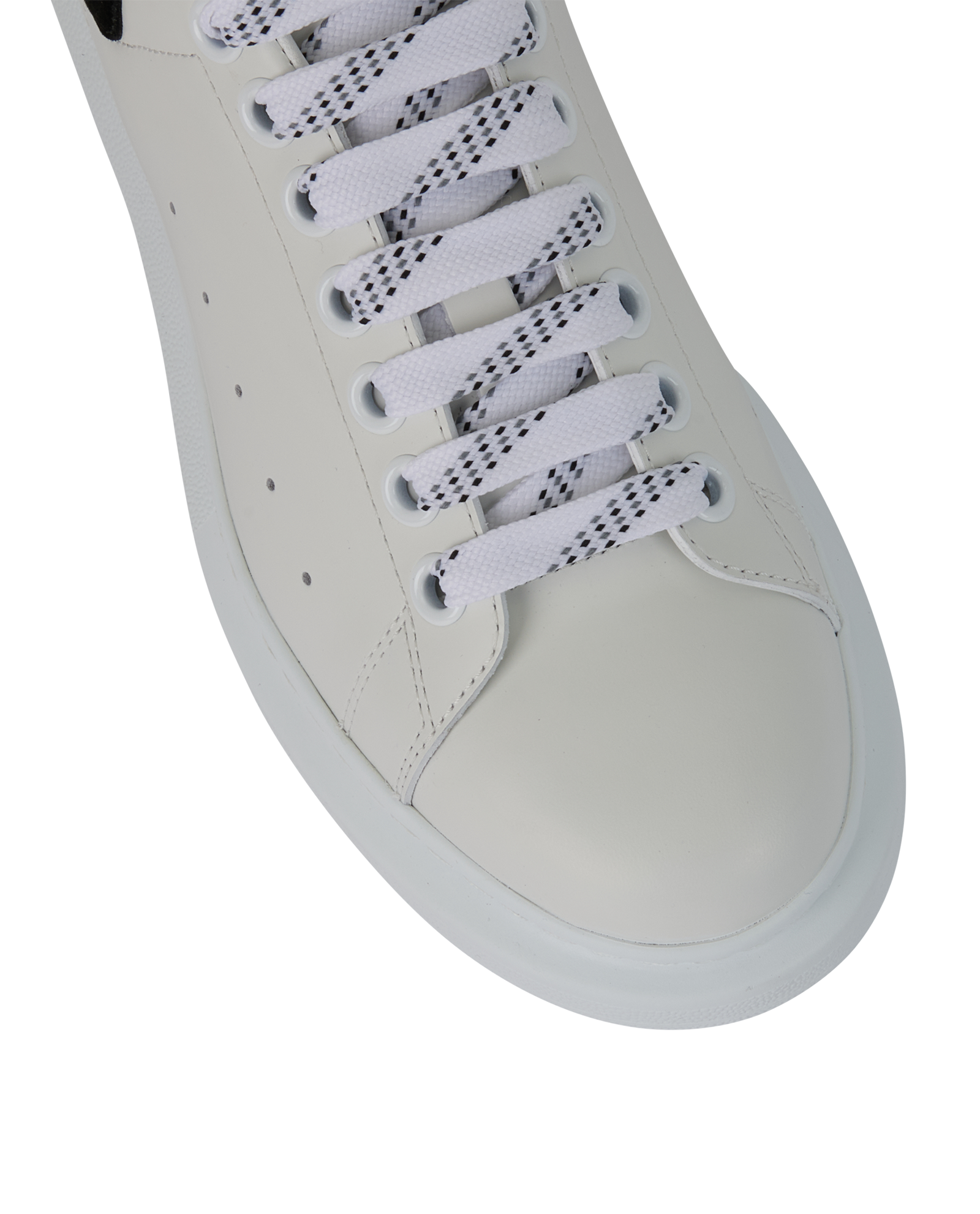 Alexander McQueen Oversized Trainers, &pound;220, Shoes, White, Leather, Other view