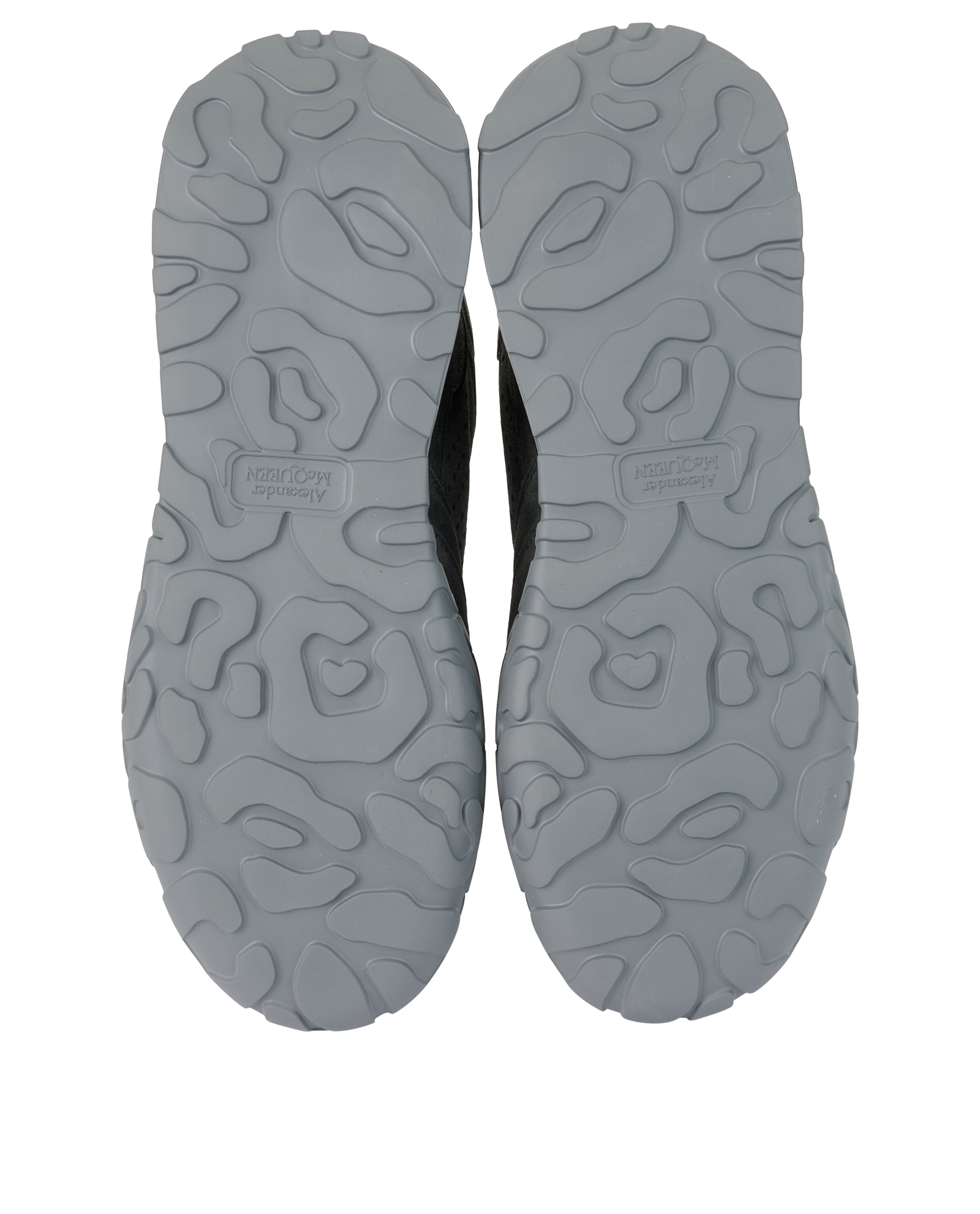 Alexander McQueen Basket Trainers, &pound;295, Shoes, Grey, Suede, Top view