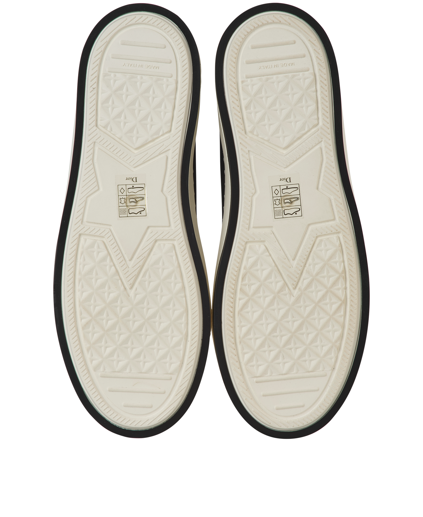 Christian Dior Walk'N'Dior Platform Trainers, &pound;395, Shoes, Blue, Canvas, Top view