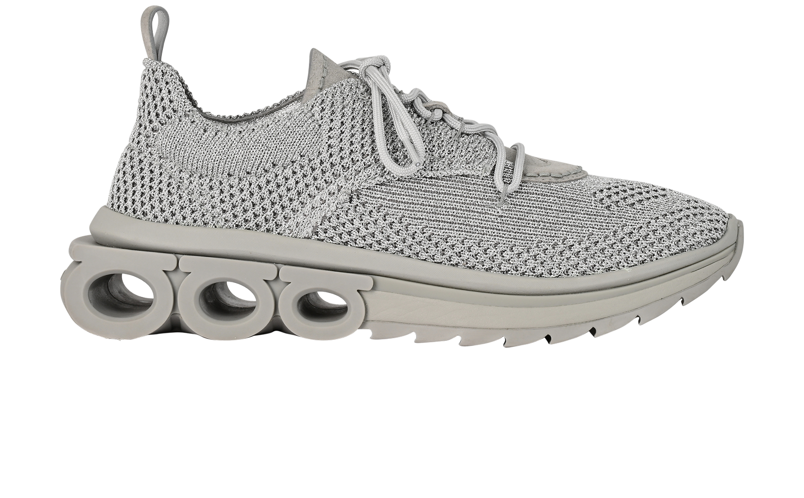 Pre-loved Salvatore Ferragamo Nima Knit Sneakers - £150