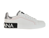 Dolce & Gabbana Portofino Trainers, £295, Shoes, White, Leather, Front view