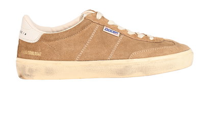 Golden Goose Soul Star Trainers, £220, Shoes, Beige, Suede, Front view
