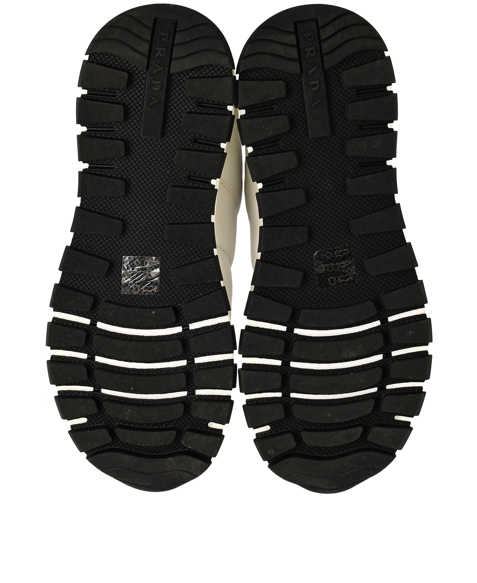 Prada Prax 01 Runners, &pound;195, Shoes, White, Leather, Top view