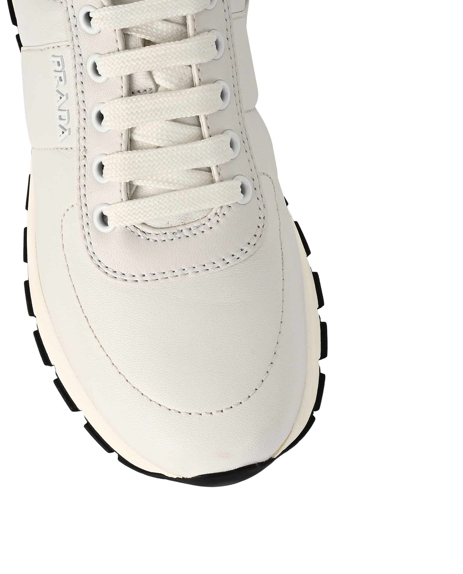 Prada Prax 01 Runners, &pound;195, Shoes, White, Leather, Other view