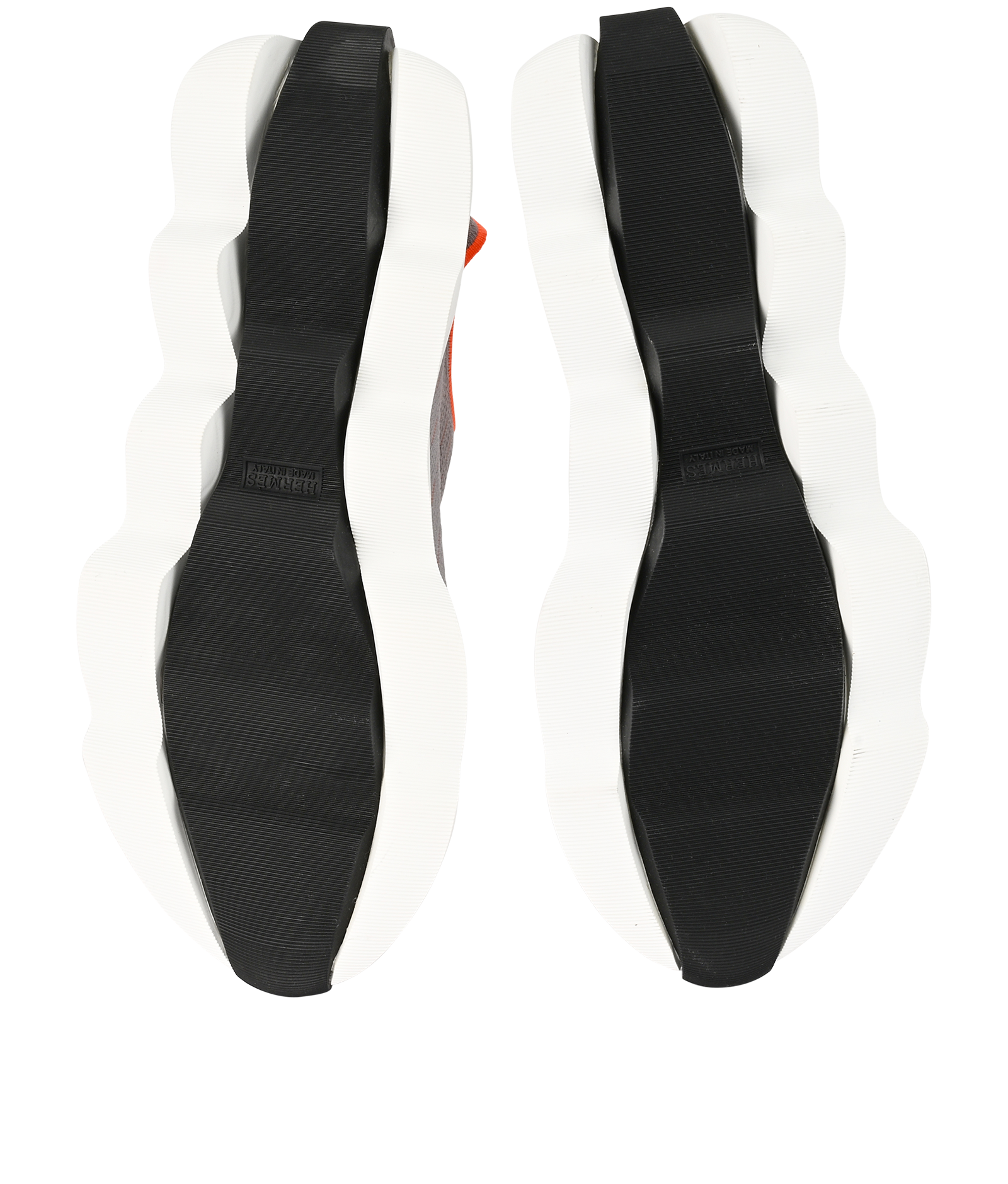Hermes Eclair Sneakers, &pound;395, Shoes, Grey, Fabric, Top view