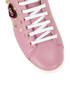 Dolce & Gabbana Sacred Heart Print Trainers, £230, Shoes, Pink, Leather, Other view
