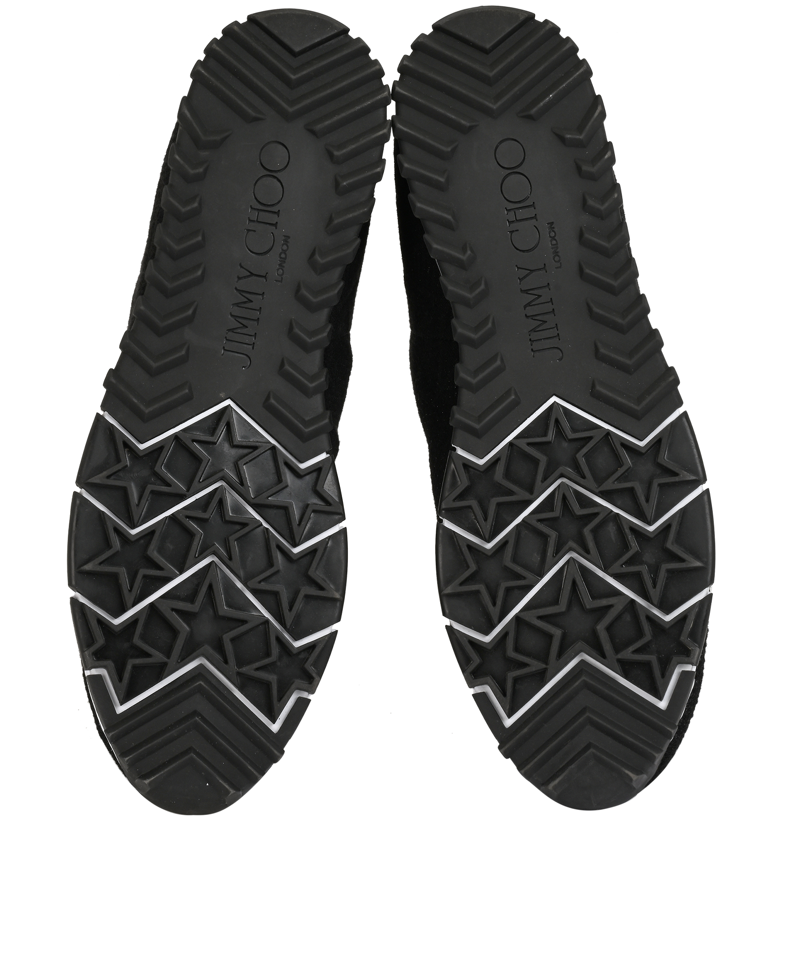 Jimmy Choo Norway Sock Trainers, &pound;190, Shoes, Black, Fabric, Top view