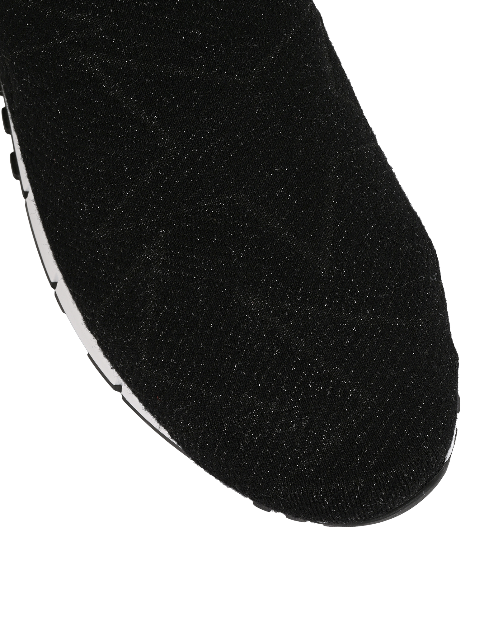 Jimmy Choo Norway Sock Trainers, &pound;190, Shoes, Black, Fabric, Other view