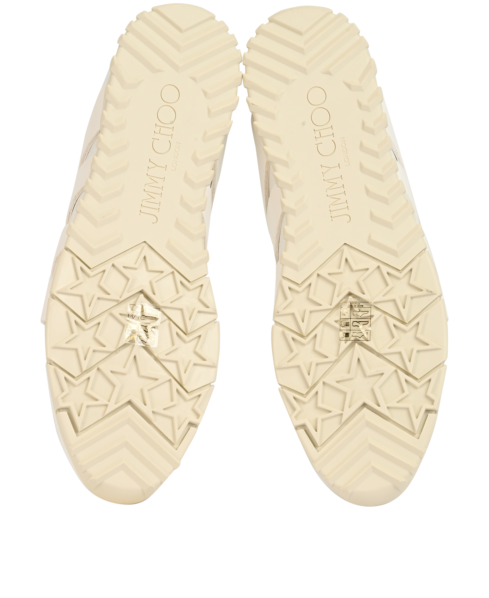 Jimmy Choo Nija Trainers, &pound;170, Shoes, White, Mesh, Top view