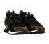 Louis Vuitton Run Away Trainers, &pound;495, Shoes, Black, Canvas/Suede, Side view