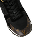 Louis Vuitton Run Away Trainers, &pound;495, Shoes, Black, Canvas/Suede, Other view