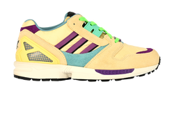 Gucci X Adidas Torsion Trainers, Fabric/Suede, Beige/Purple, UK4, B/DB, 3*