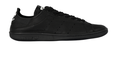 Balenciaga X Adidas Stan Smith, &pound;230, Shoes, Black, Leather, Front view