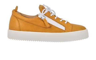 Giuseppe Zanotti Trainers, &pound;190, Shoes, Tan, Leather, Front view