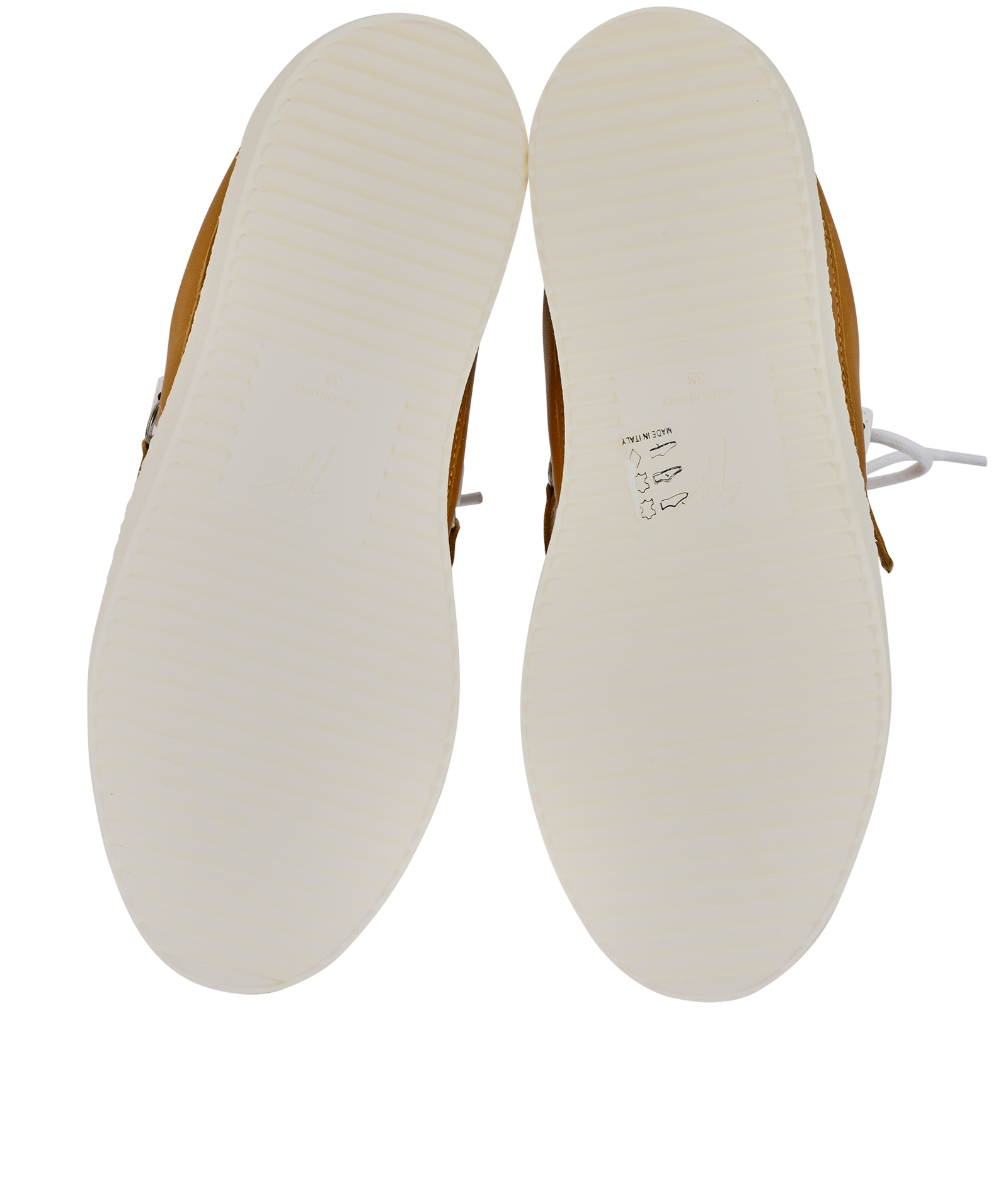 Giuseppe Zanotti Trainers, &pound;190, Shoes, Tan, Leather, Top view