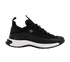 Chanel Low Top Trainers, &pound;450, Shoes, Black, Fabric, Front view