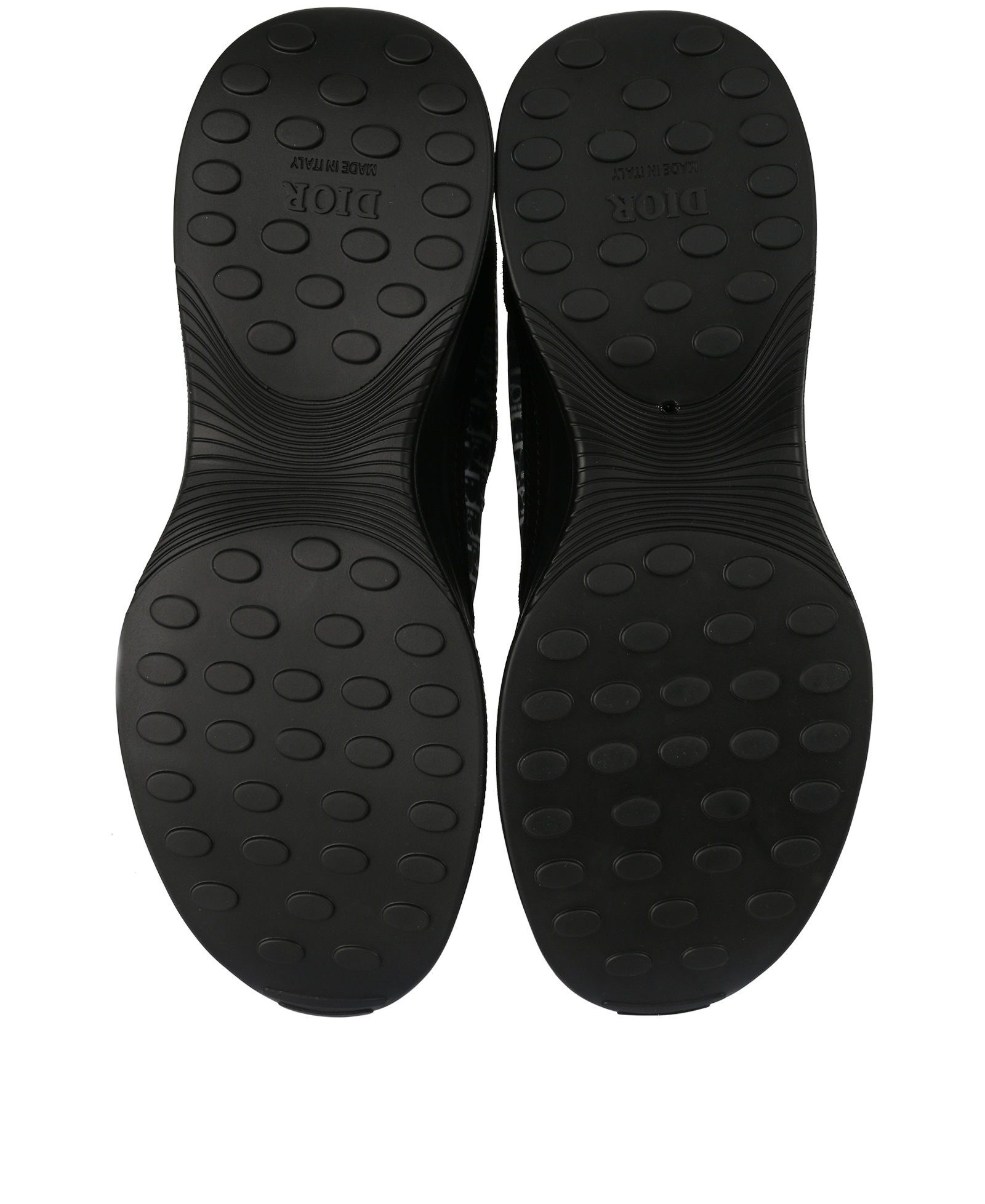 Christian Dior B25 Runner Trainers, &pound;395, Shoes, Black/Blue, Mesh/Suede, Top view