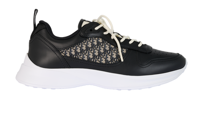 Christian Dior B25 Runner Trainers, &pound;395, Shoes, Beige/Black, Leather, Front view