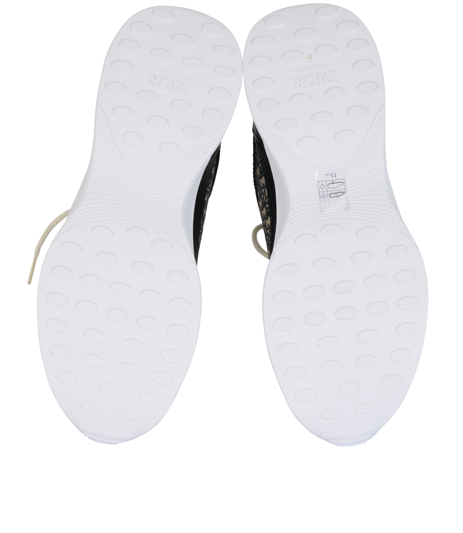 Christian Dior B25 Runner Trainers, &pound;395, Shoes, Beige/Black, Leather, Top view