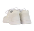 Chanel CC Trainers, &pound;450, Shoes, White, Fabric/Leather, Back view