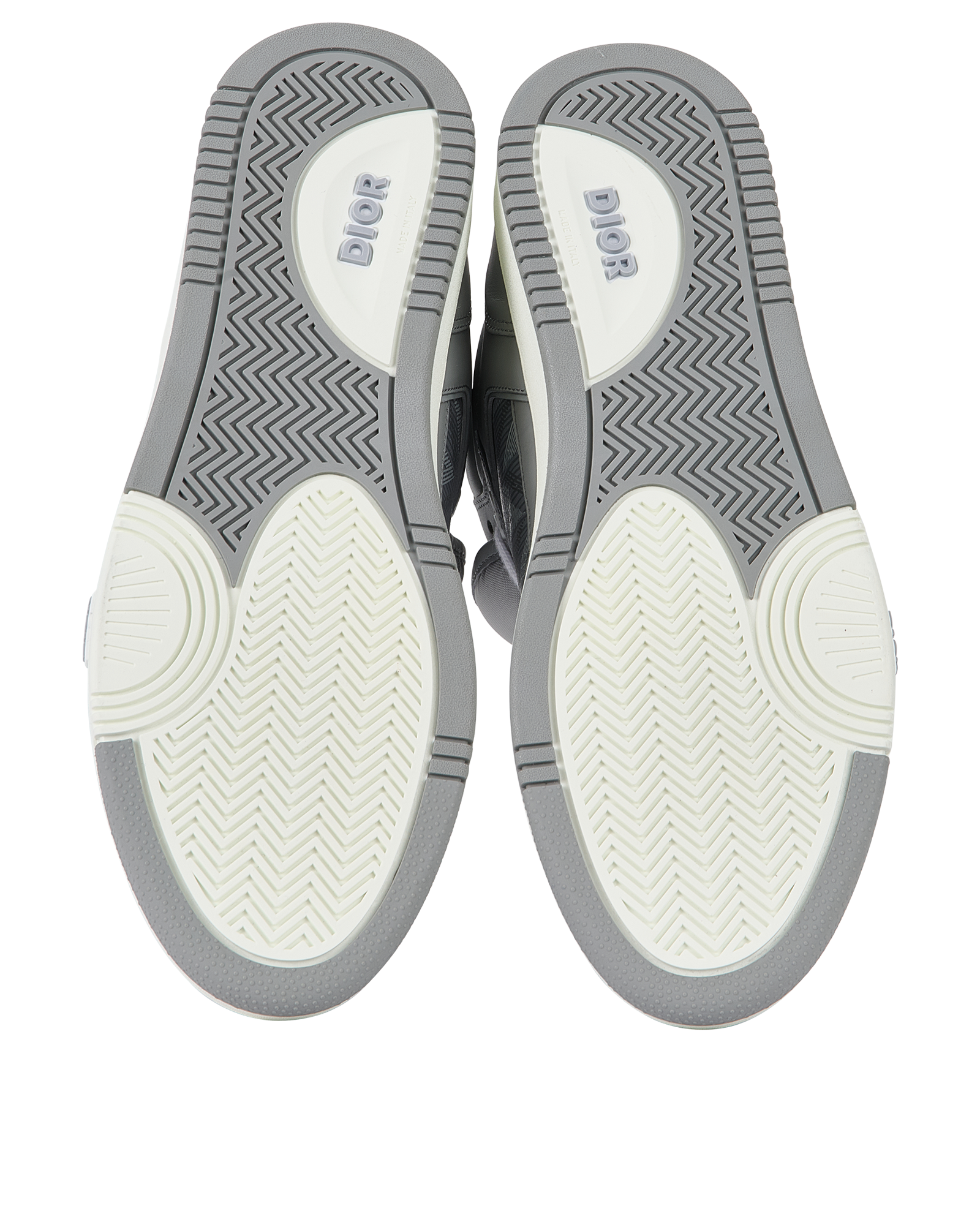 Christian Dior B27 Trainers, &pound;450, Shoes, Grey, Leather, Top view