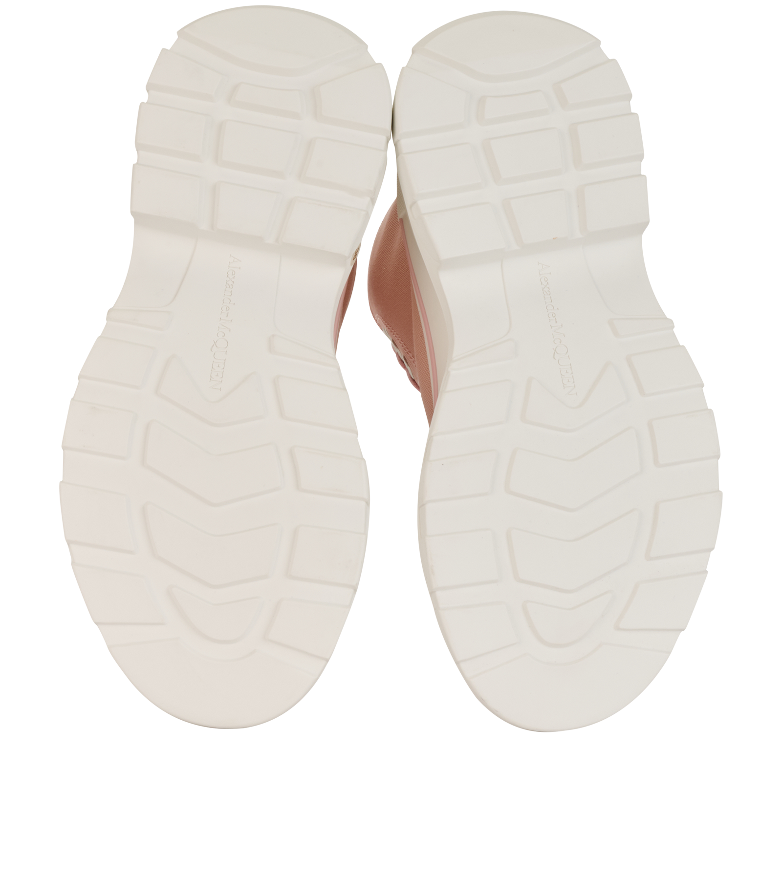 Alexander McQueen High Top Trainers, &pound;220, Shoes, Pink, Canvas, Top view