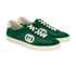Gucci G74 Trainers, &pound;395, Shoes, Green, Suede, Side view