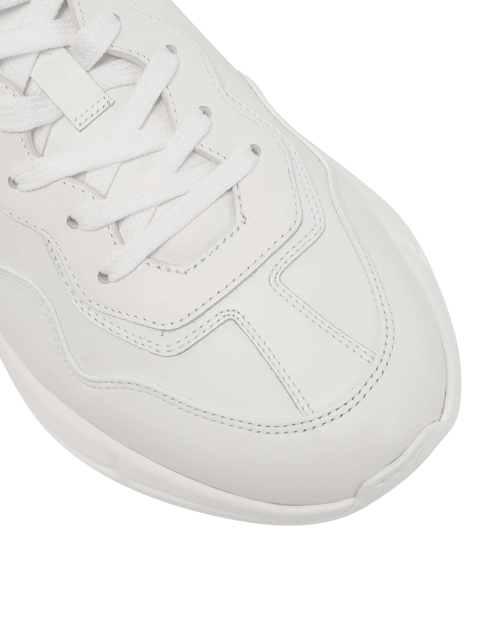 Gucci Rhyton Trainers, &pound;310, Shoes, White, Leather, Other view