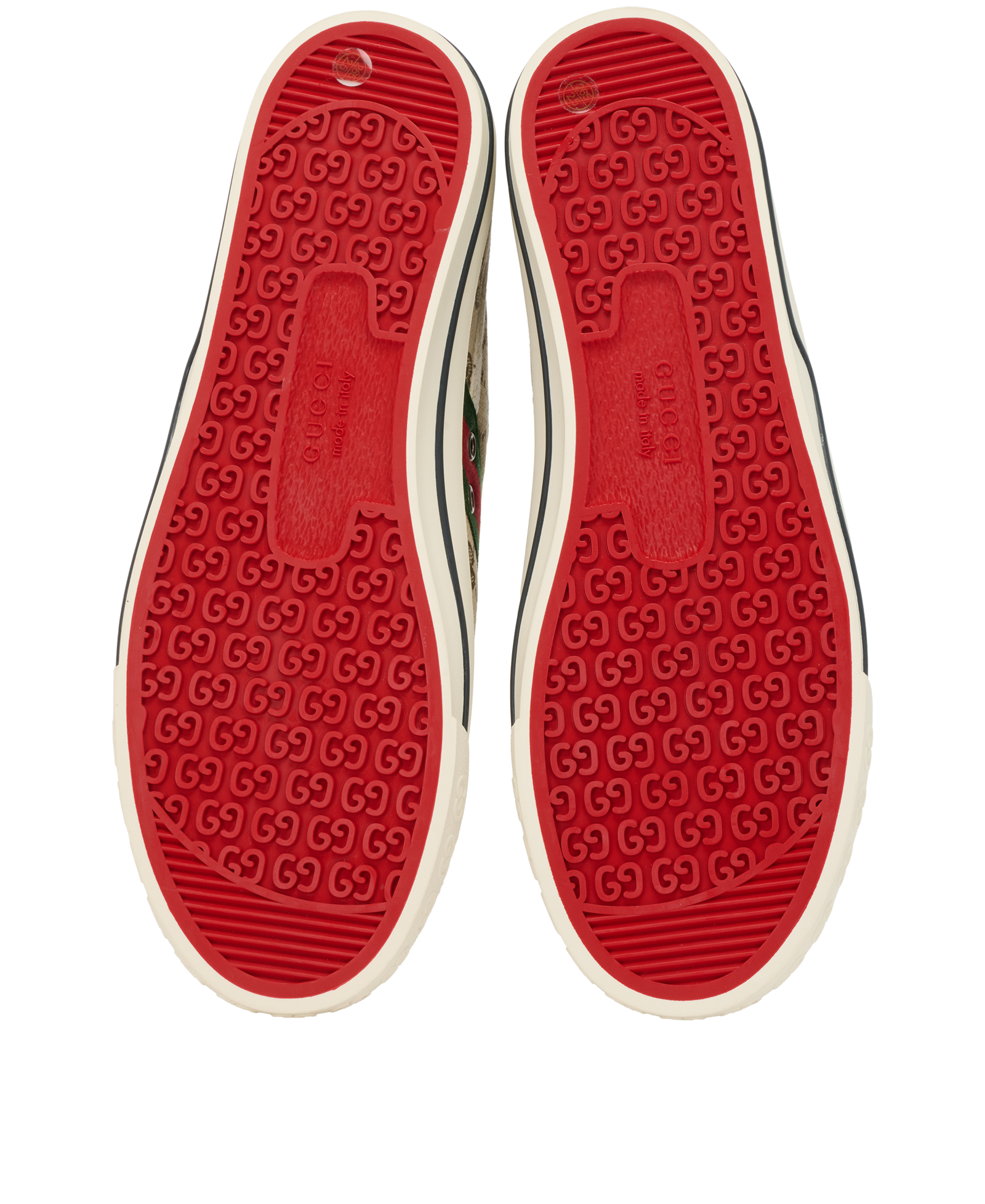 Gucci GG Tennis 1977 Trainers, &pound;295, Shoes, Beige, Canvas, Top view