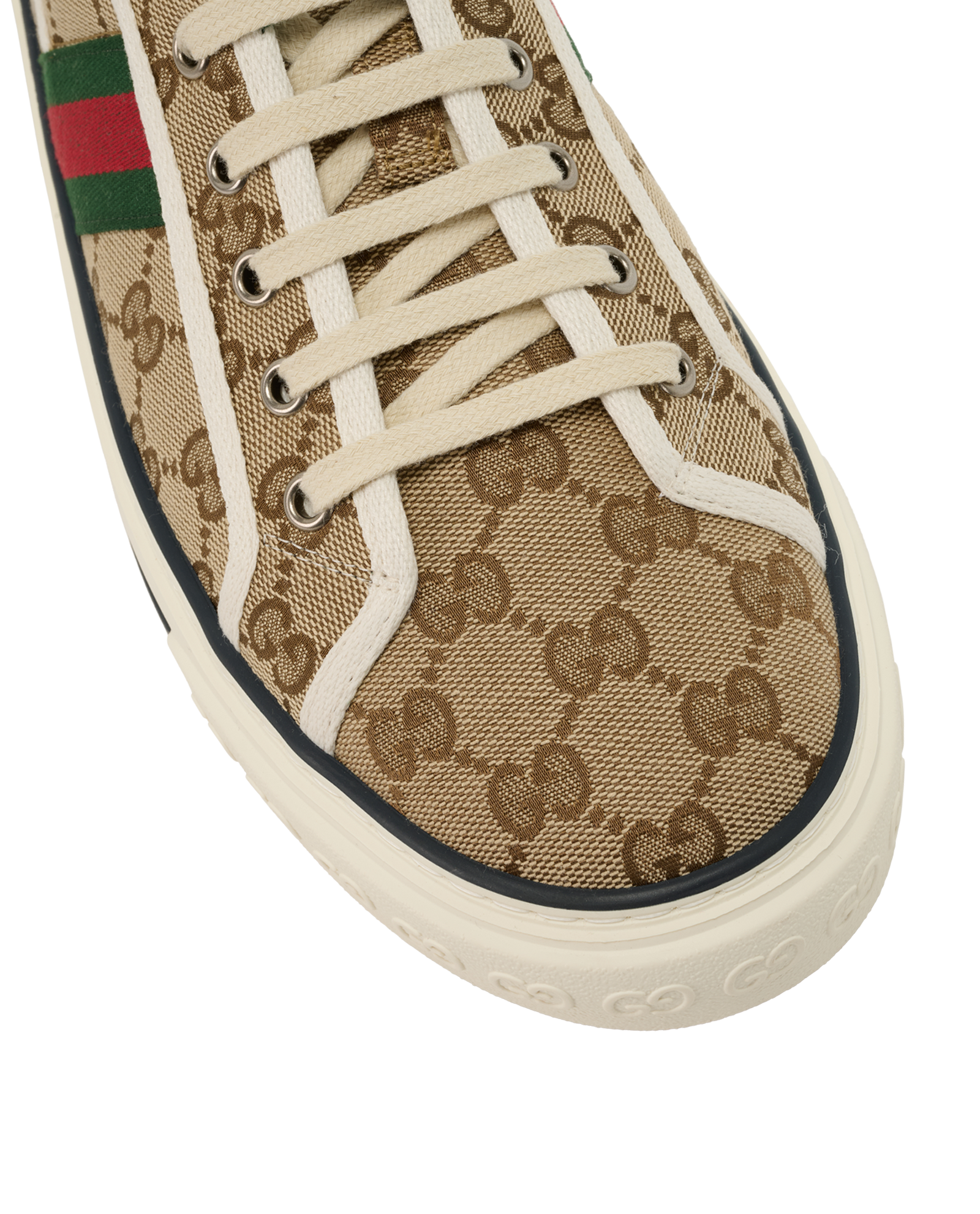 Gucci GG Tennis 1977 Trainers, &pound;295, Shoes, Beige, Canvas, Other view