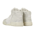 Valentino VL7N Distressed Trainers, &pound;250, Shoes, White, Leather, Back view