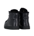 Prada Shearling Hight Top Sneakers, &pound;250, Shoes, Black, Leather, Back view