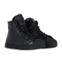 Prada Shearling Hight Top Sneakers, &pound;250, Shoes, Black, Leather, Side view
