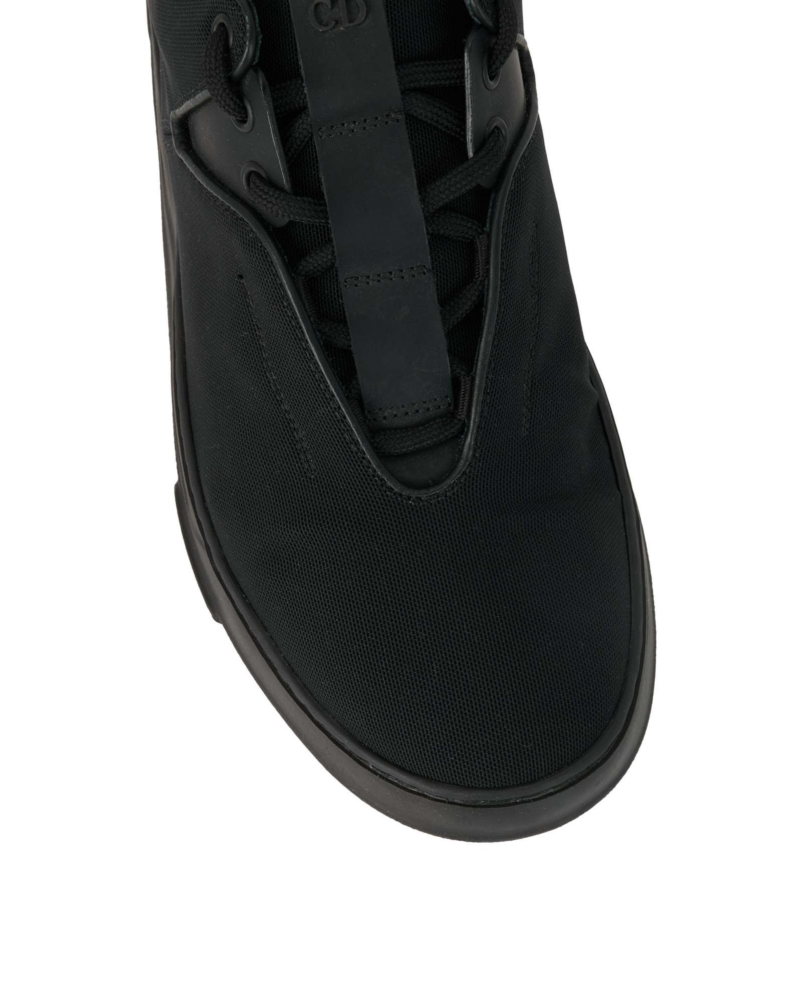 Christian Dior Dior Homme B17 Trainers, &pound;330, Shoes, Black, Canvas, Other view