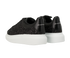 Alexander McQueen Oversized Sneakers, &pound;350, Shoes, Black, Leather, Back view