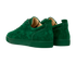 Christian Louboutin Trainers, &pound;395, Shoes, Green, Suede, Back view