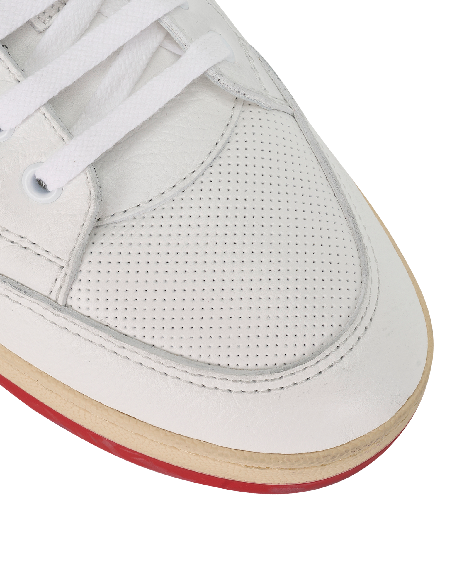 Saint Laurent SL/61 Trainers, &pound;350, Shoes, Red/White, Leather, Other view