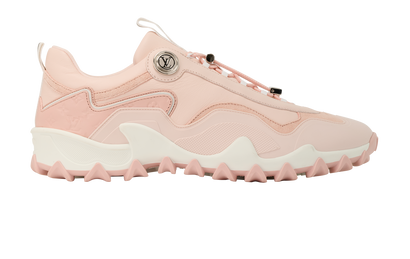 Louis Vuitton LV Rush Trainers, &pound;395, Shoes, Pink, Leather, Front view