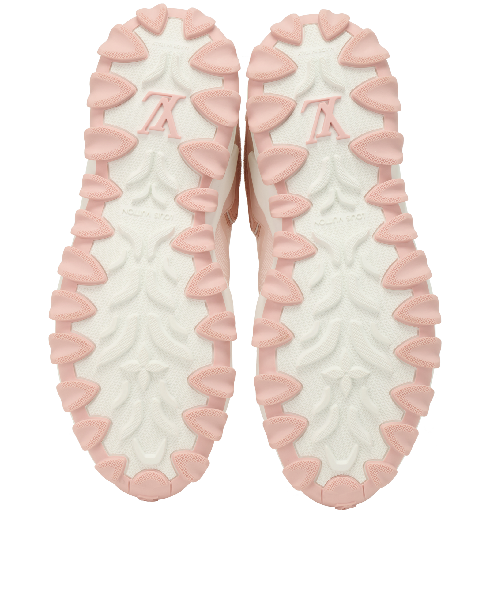 Louis Vuitton LV Rush Trainers, &pound;395, Shoes, Pink, Leather, Top view