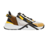 Fendi Flow Trainers, &pound;250, Shoes, Black/Yellow, Mesh/Suede, Front view