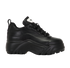 Valentino Flyover Trainers, &pound;220, Shoes, Black, Leather, Front view