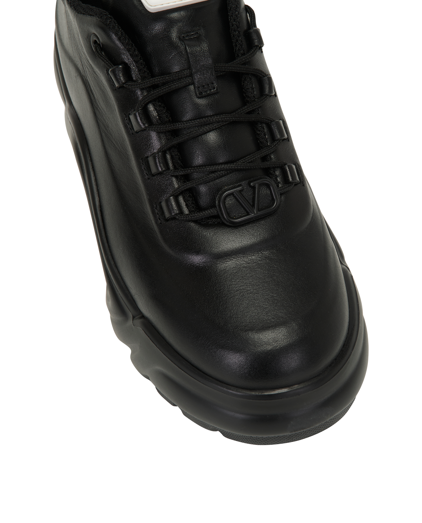 Valentino Flyover Trainers, &pound;220, Shoes, Black, Leather, Other view