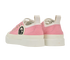 Dolce & Gabbana Portofino Trainers, &pound;150, Shoes, Pink/White, Canvas, Back view