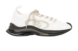 Gucci Run Low Trainers, Mens, Fabric, White, UK7, DB/B, 2*