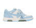 Off-White Out Of Office Trainers, &pound;150, Shoes, Blue/White, Leather, Front view