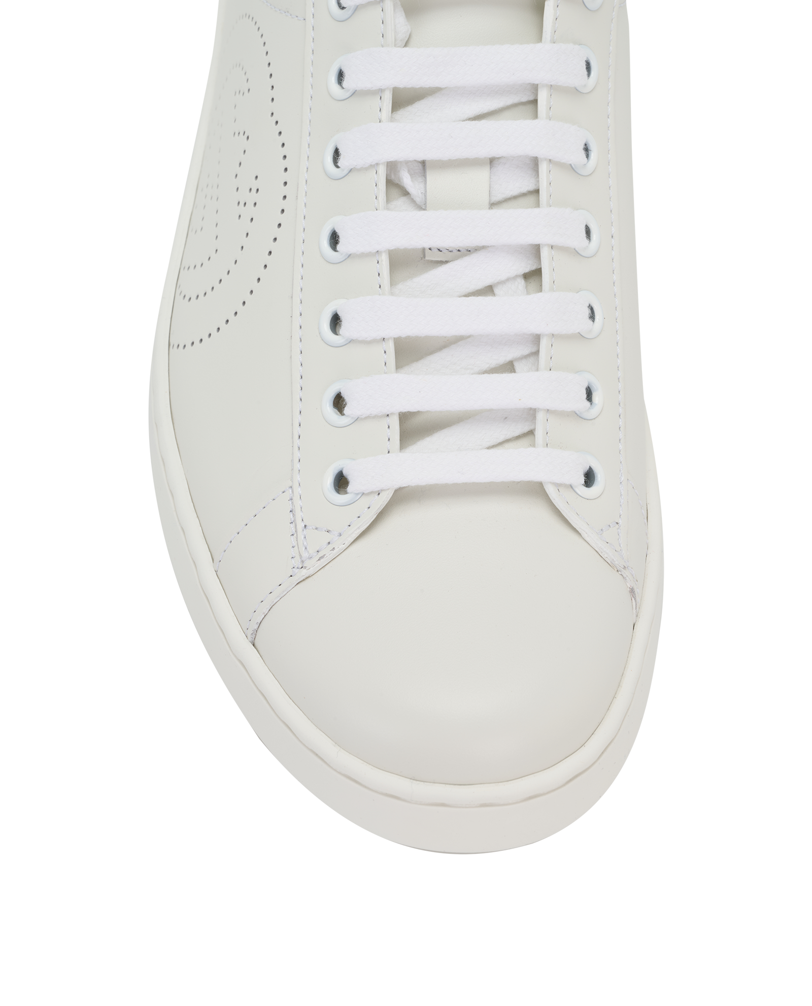 Gucci Ace Interlocking G Sneakers, &pound;295, Shoes, Grey/White, Leather, Other view