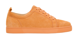 Christian Louboutin Junior Low-Top, uede, Orange, UK6.5, B, 3*