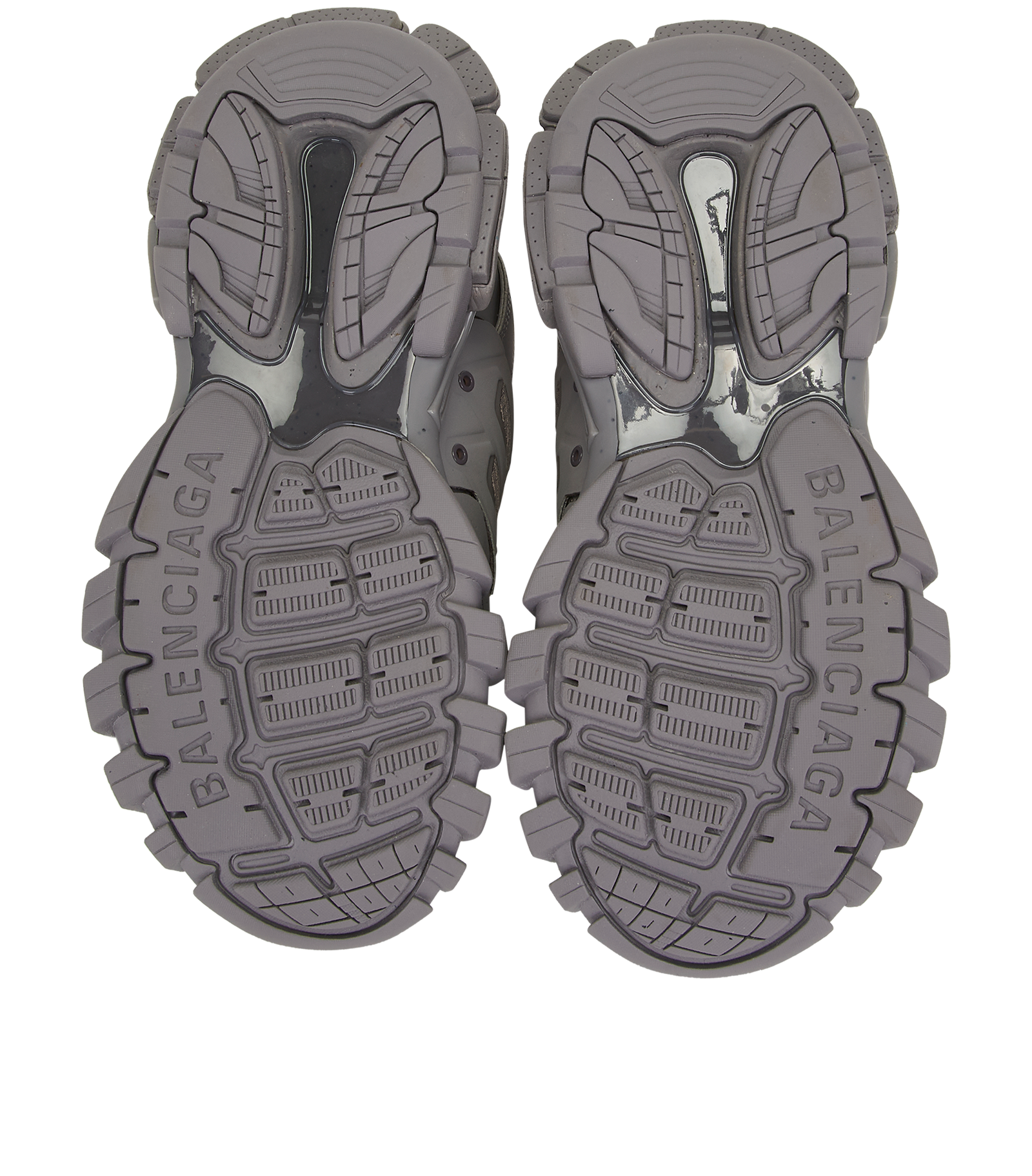 Balenciaga Track Trainers, &pound;320, Shoes, Grey, Leather, Top view