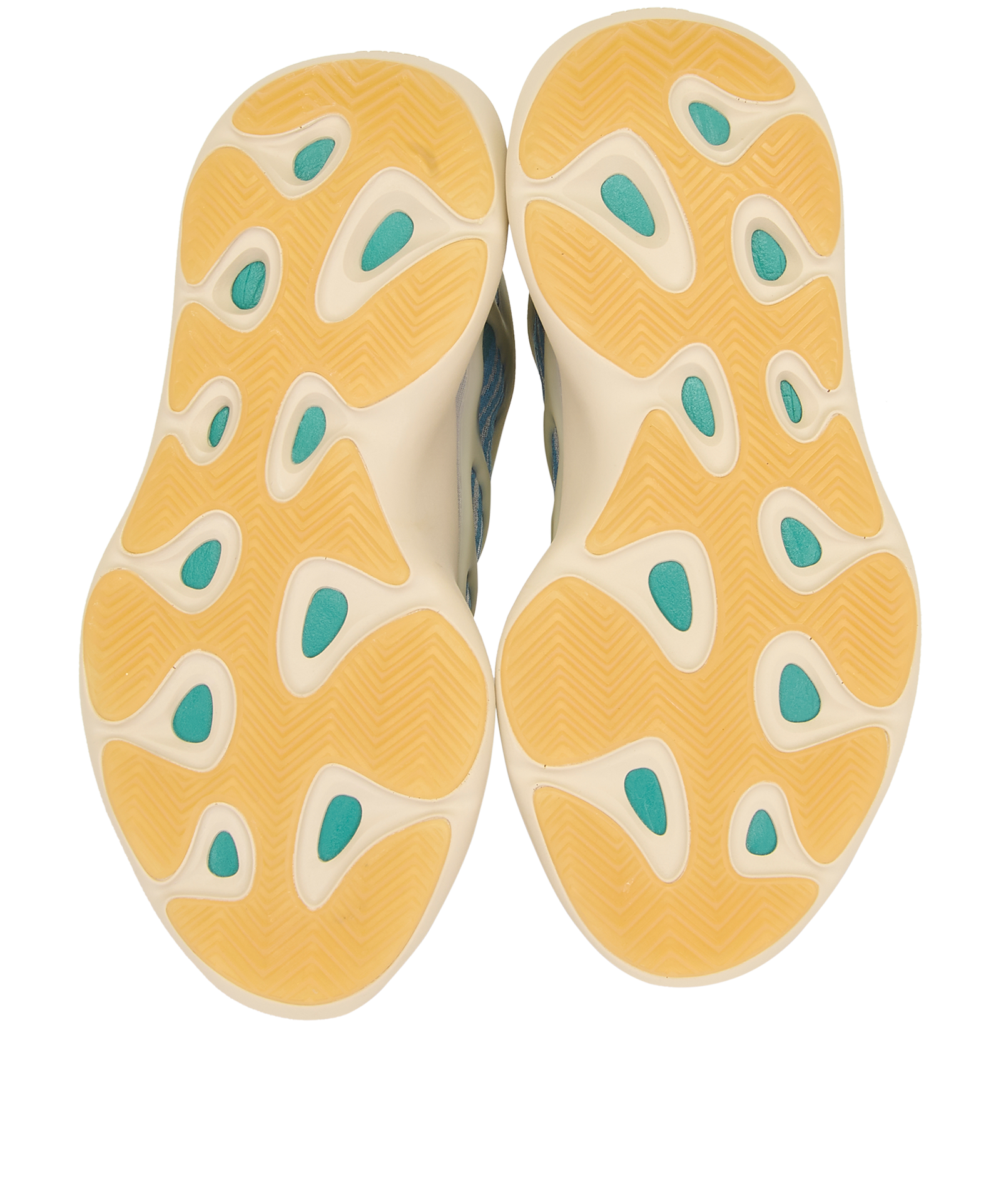 Adidas Yeezy 700 V3 Kyanite Trainers, &pound;70, Shoes, Black/Blue, Fabric, Top view