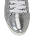 Prada Diagramme Trainers, &pound;250, Shoes, Metallic/Silver, Leather, Other view